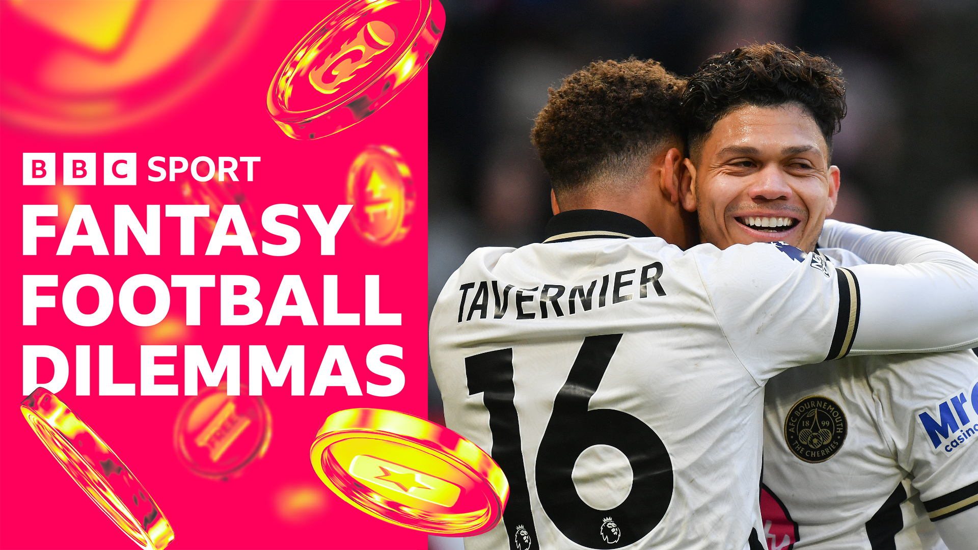Marcus Tavernier and Evanilson - FPL graphic