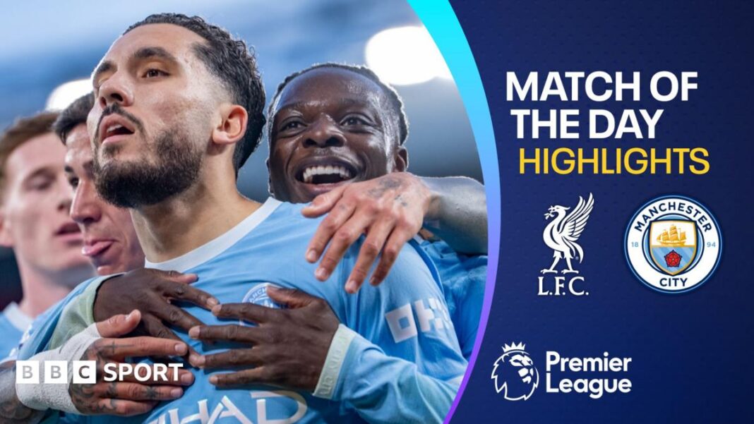 Doku delights as Manchester City cruise past 10-man Liverpool image