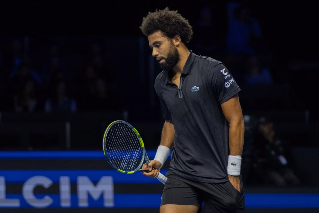 Arthur Fils at the Swiss Indoors 2026. (Source: Getty)