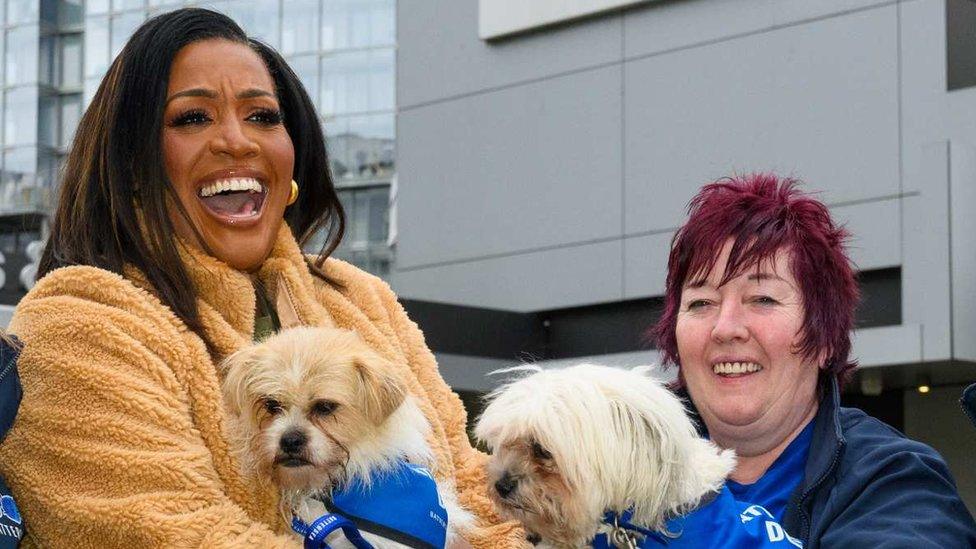 Alison Hammond (left)