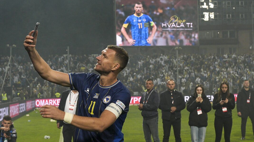Lewandowski, 38, hits hat-trick in 6-0 Poland win Edin Dzeko after his final match for Bosnia-Herzegovina