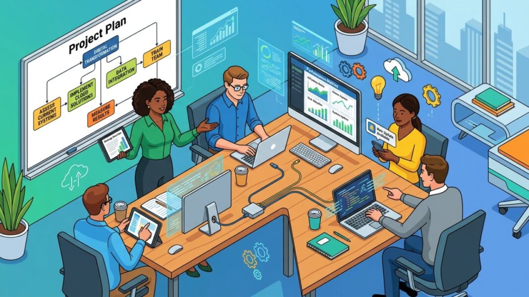 10 Digital Transformation Challenges and Solutions to Overcome Them Key Takeaways