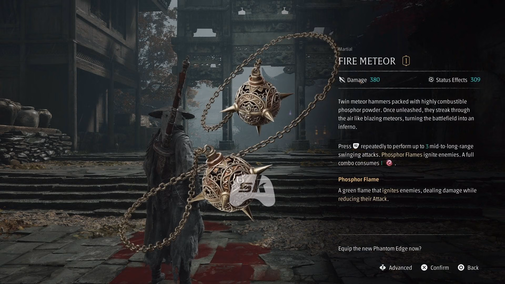Fire Meteor's description (Image via SK Gaming || S-GAME Publishing)