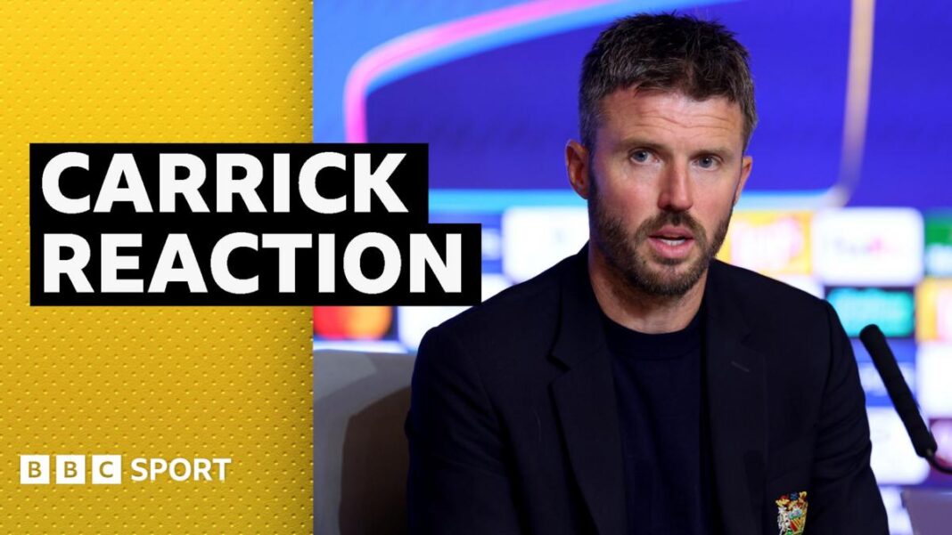 Man United are hurting – Carrick Man United are hurting – Carrick