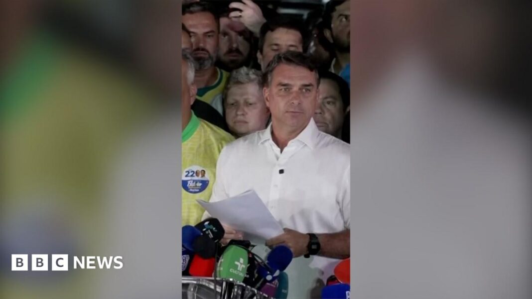 Flávio Bolsonaro calls for elections to be annulled Flávio Bolsonaro calls for elections to be annulled