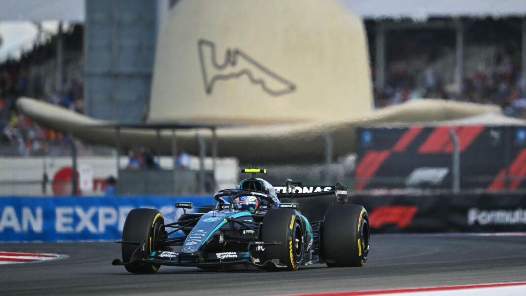 Antonelli takes US pole on weekend he can win title Mercedes' Kimi Antonelli during US Grand Prix qualifying