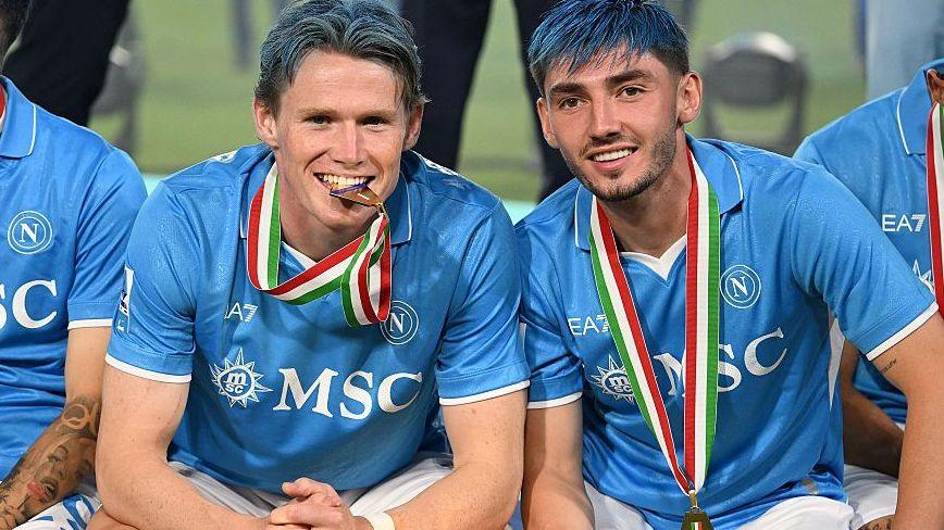 Scott McTominay and Billy Gilmour