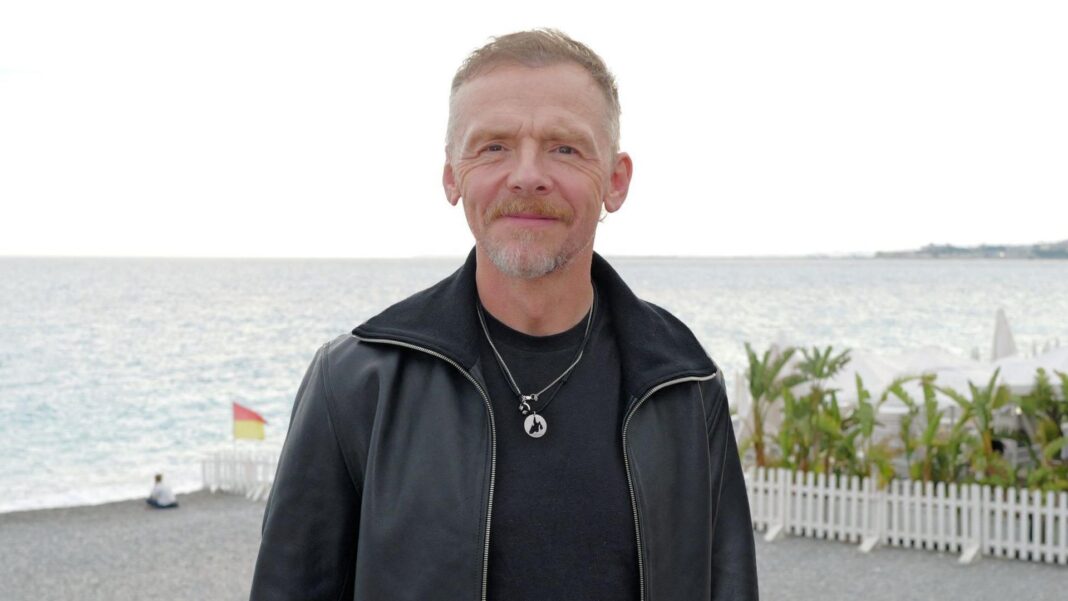 Actor Simon Pegg reveals ADHD diagnosis: ‘It’s just who I am’ Simon Pegg in black t-shirt and black jacket