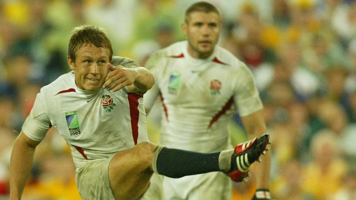 Jonny Wilkinson and Ben Cohen