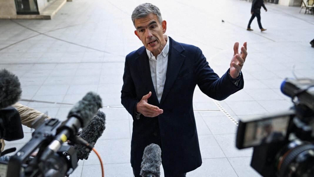 BBC News channel launches on YouTube for viewers in UK and US BBC director general Matt Brittin speaking to members of the media as he arrives for his first day at Broadcasting House in London in May 2026.