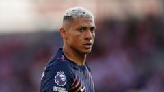 Richarlison starts for Spurs Under-21s in EFL Trophy Richarlison starts for Spurs Under-21s in EFL Trophy