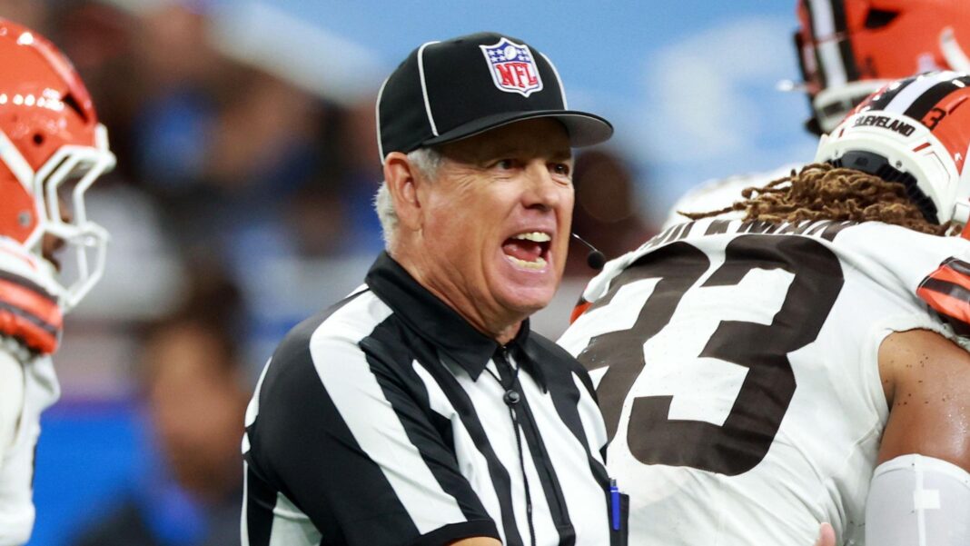 NFL suspends two officials for player incidents Jeff Seeman referees a NFL game