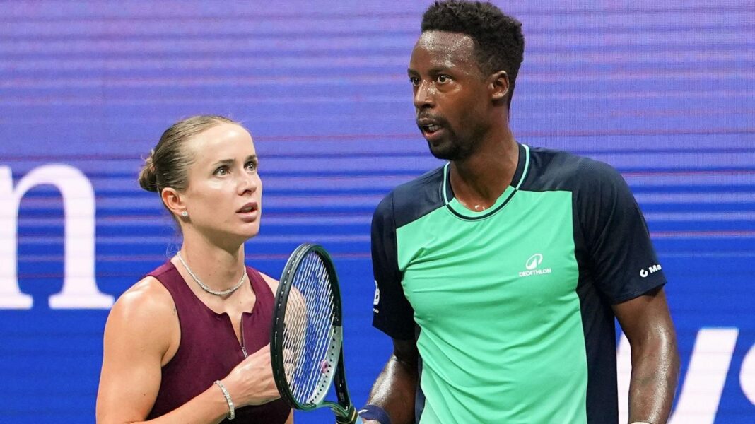 Monfils defends Svitolina after ‘venomous’ criticism Elina Svitolina and Gael Monfils talk during while playing mixed doubles together at this year's US Open