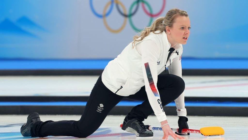 Vicky Wright won gold for Team GB at the 2022 Winter Olympics