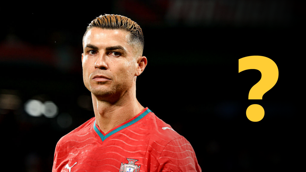 Weekly sports quiz: How much was Ronaldo fined by Portugal? Cristiano Ronaldo for Portugal on question mark graphic
