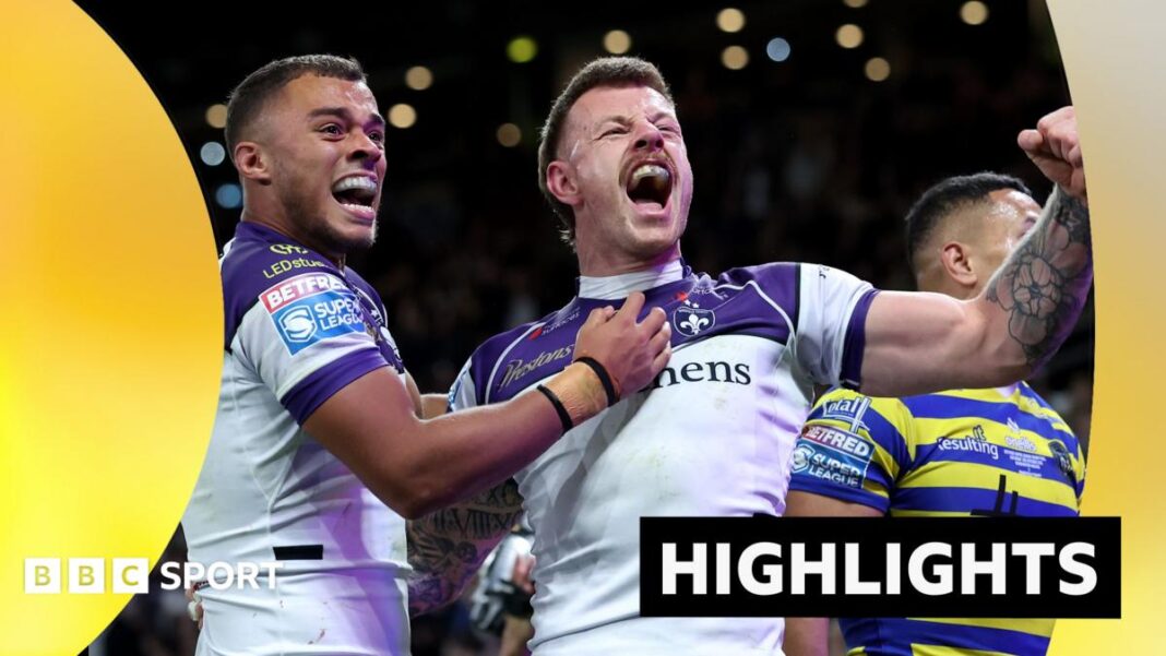 Wakefield beat Warrington to become champions for first time since 1968 image