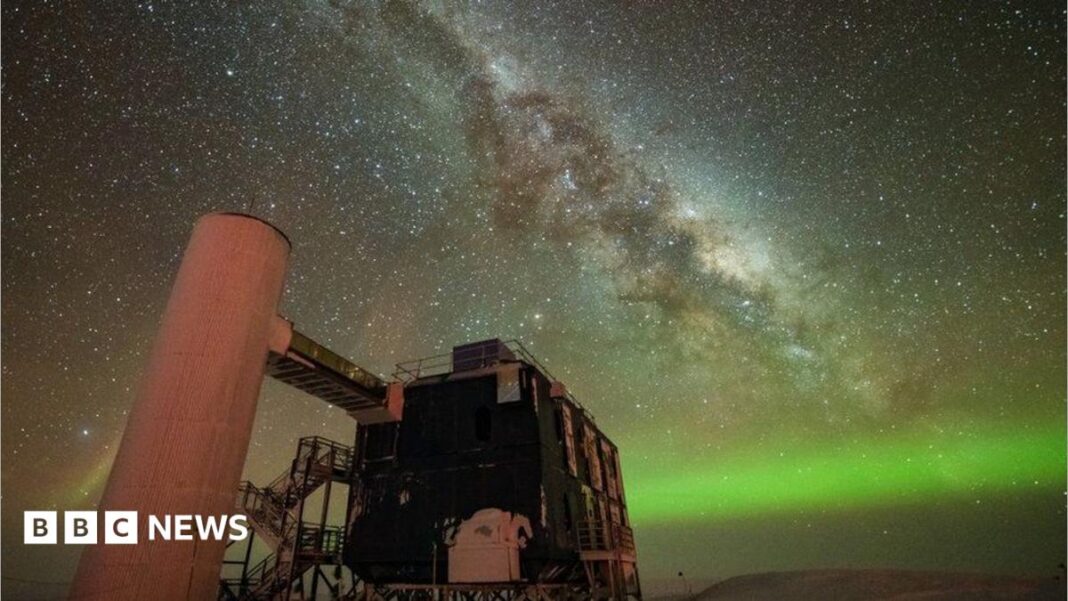 ‘Ghost particles’ from space telescope wins physics Nobel ‘Ghost particles’ from space telescope wins physics Nobel