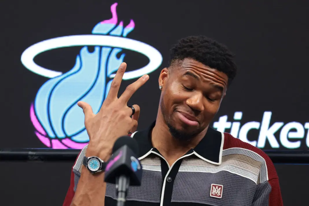 “He lied to those kids”, “He’s not in Jokic’s tier” – NBA Fans Lose It Over Giannis Antetokounmpo’s Bold ‘All-Time’ Claim “He lied to those kids”, “He’s not in Jokic’s tier” – NBA Fans Lose It Over Giannis Antetokounmpo’s Bold ‘All-Time’ Claim