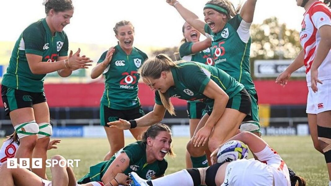 Seven-try Ireland seal consecutive wins over Japan Seven-try Ireland seal consecutive wins over Japan