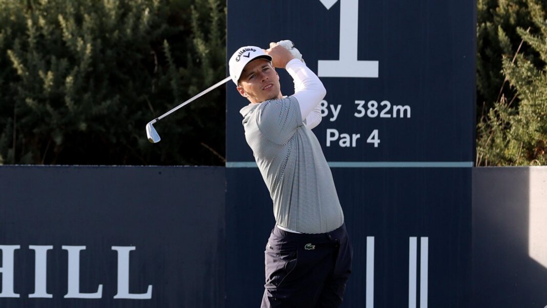 England’s Jordan in contention at Alfred Dunhill Links Matthew Jordan tees off at the first hole at at the Alfred L