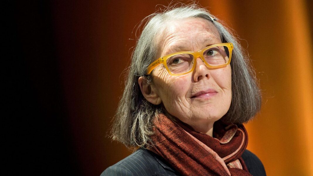 ‘Bold and inventive’ Canadian poet Anne Carson wins Nobel Literature Prize Anne Carson headshot