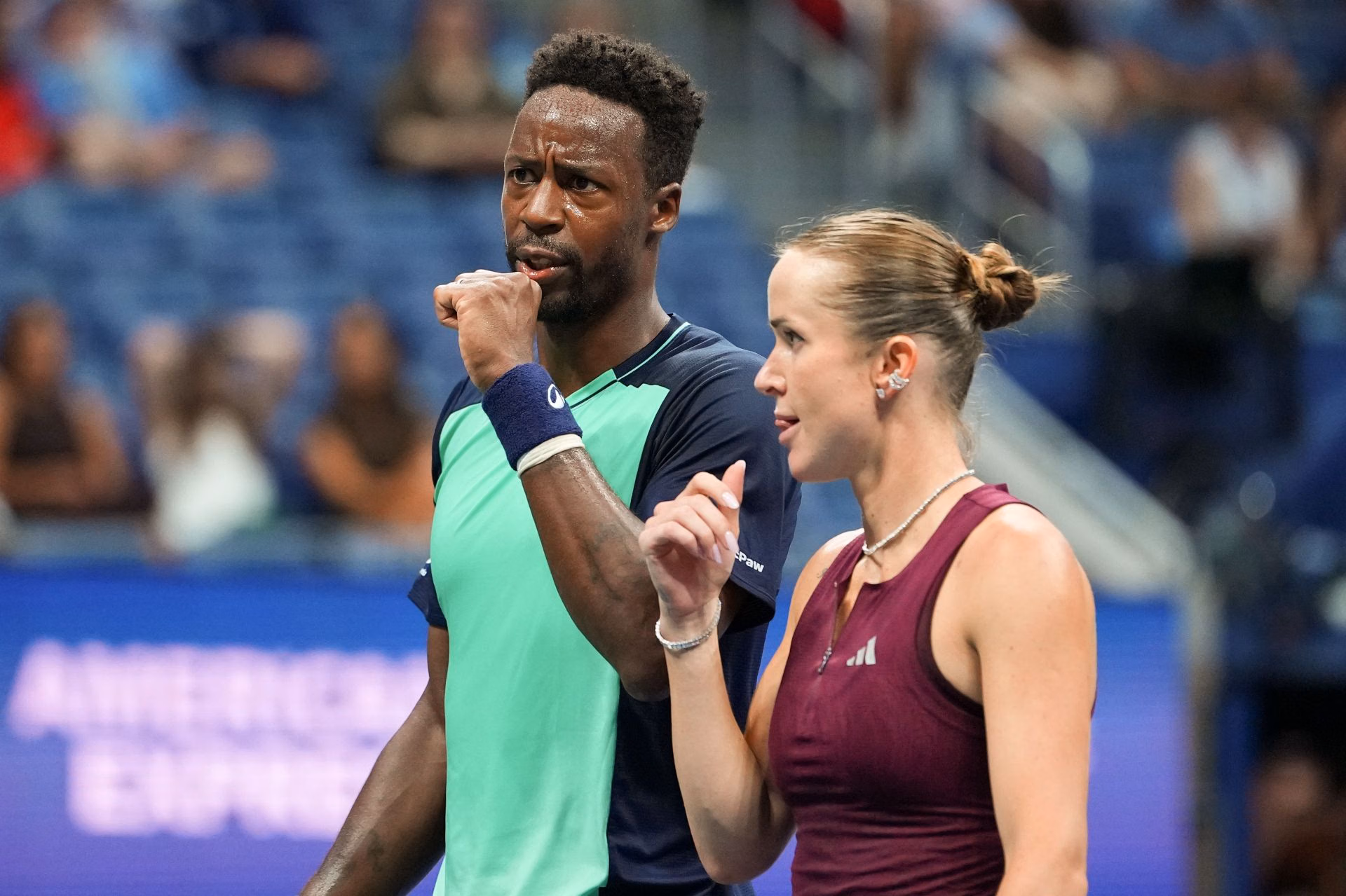 Gael Monfils and Elina Svitolina - Source: Getty
