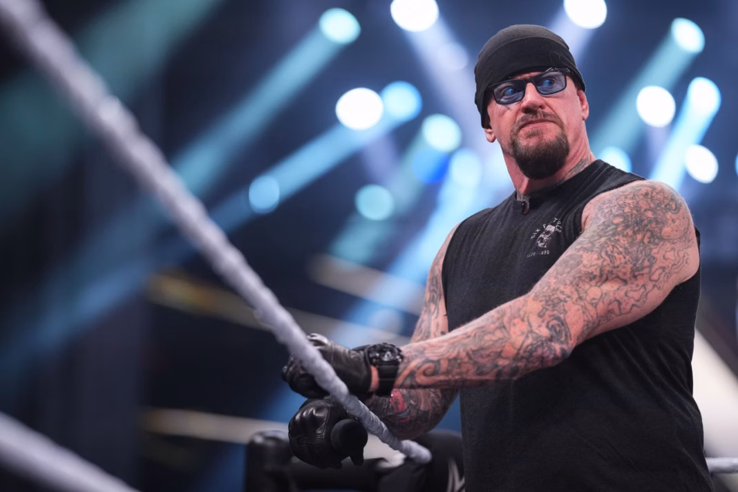 The Undertaker breaks down as he pays tribute to late WWE legend The Undertaker breaks down as he pays tribute to late WWE legend