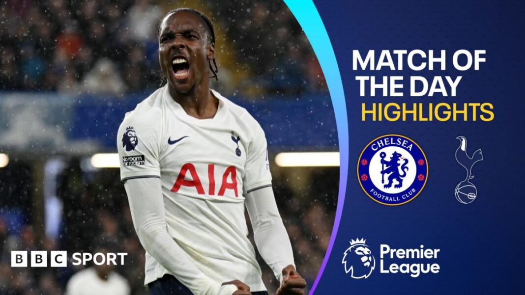 Spurs pick up rare Stamford Bridge win as Palmer sent off image