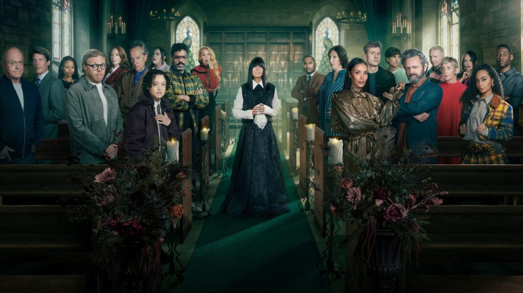 Celebrity Traitors is back – here’s what you need to know ahead of the first show The Celebrity Traitors stood in the pews of a church with Claudia Winkelman standing in the middle; they are all smartly dressed