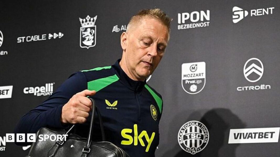 Republic of Ireland news conference ends abruptly amid accusations Republic of Ireland news conference ends abruptly amid accusations