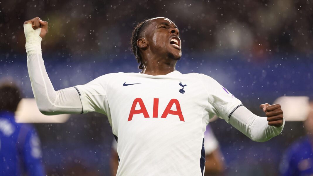 The candid meeting that ‘changed’ Spurs – are they finally on way back? Mathys Tel celebrates a goal for Tottenham