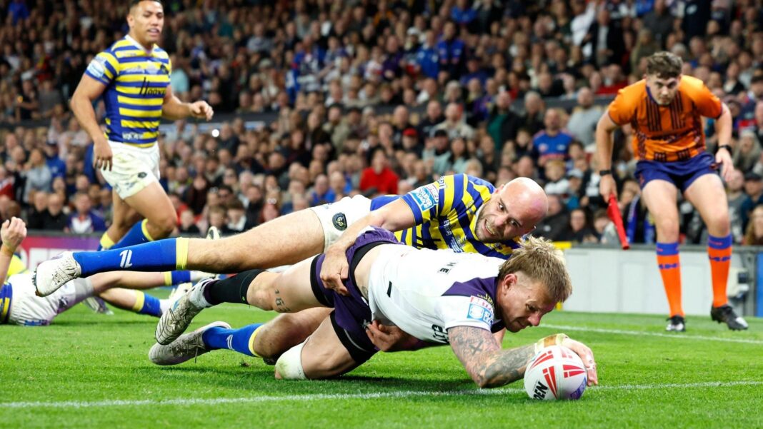 ‘An unbelievable story’ – inside unfancied Wakefield’s rapid ascent Tom Johnstone slams down a try for Wakefield in their Super League Grand Final win over Warrington