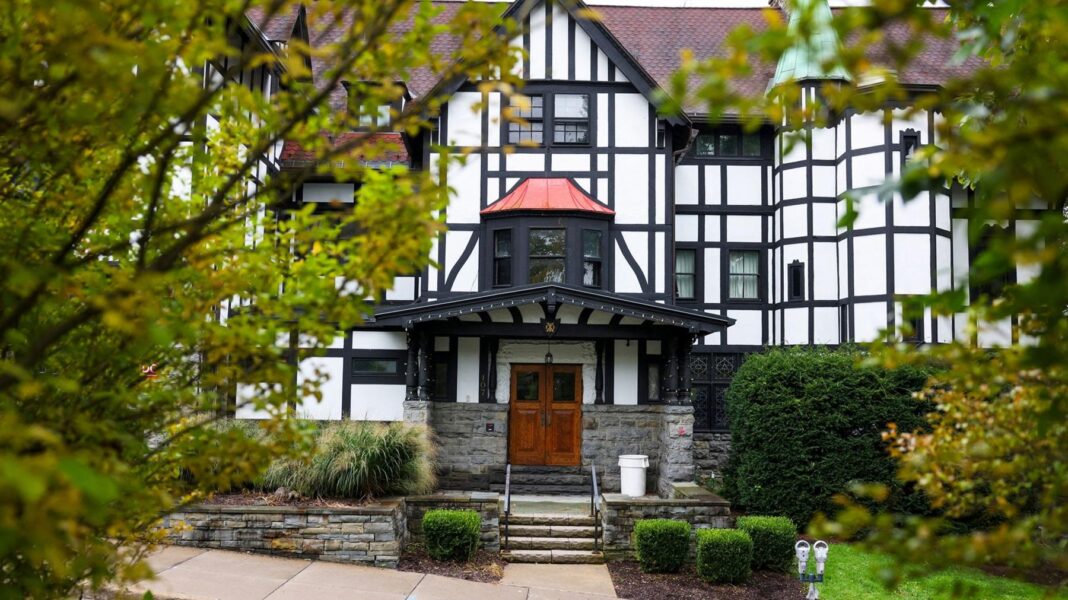 Woman at centre of Cornell University rape inquiry in ‘constant fear’, lawyer says Exterior of Cornell University’s Chi Phi fraternity house showing a white building with mock tudor style black details, in Ithaca, New York, US, September 29, 2026.