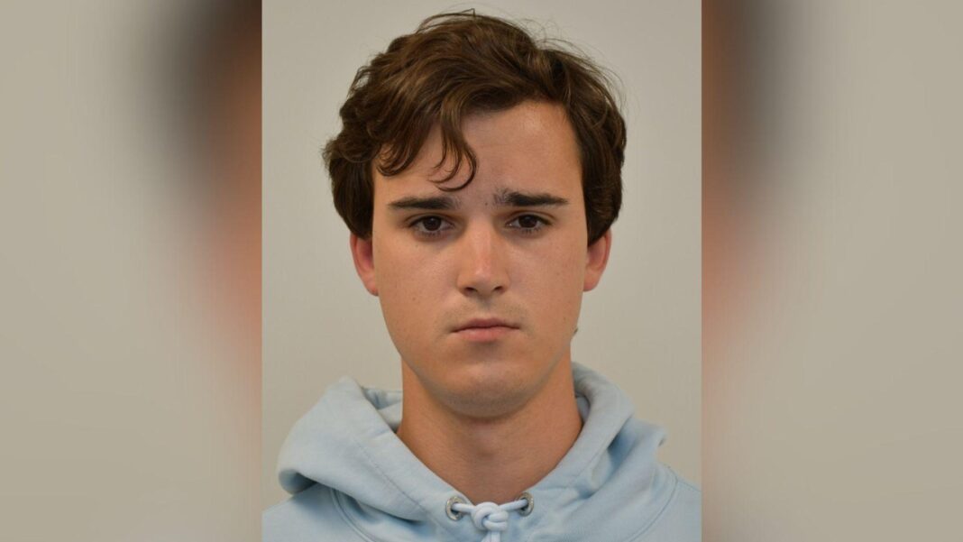Stanislav Carpiuc wearing a grey hoodie in his mug shot