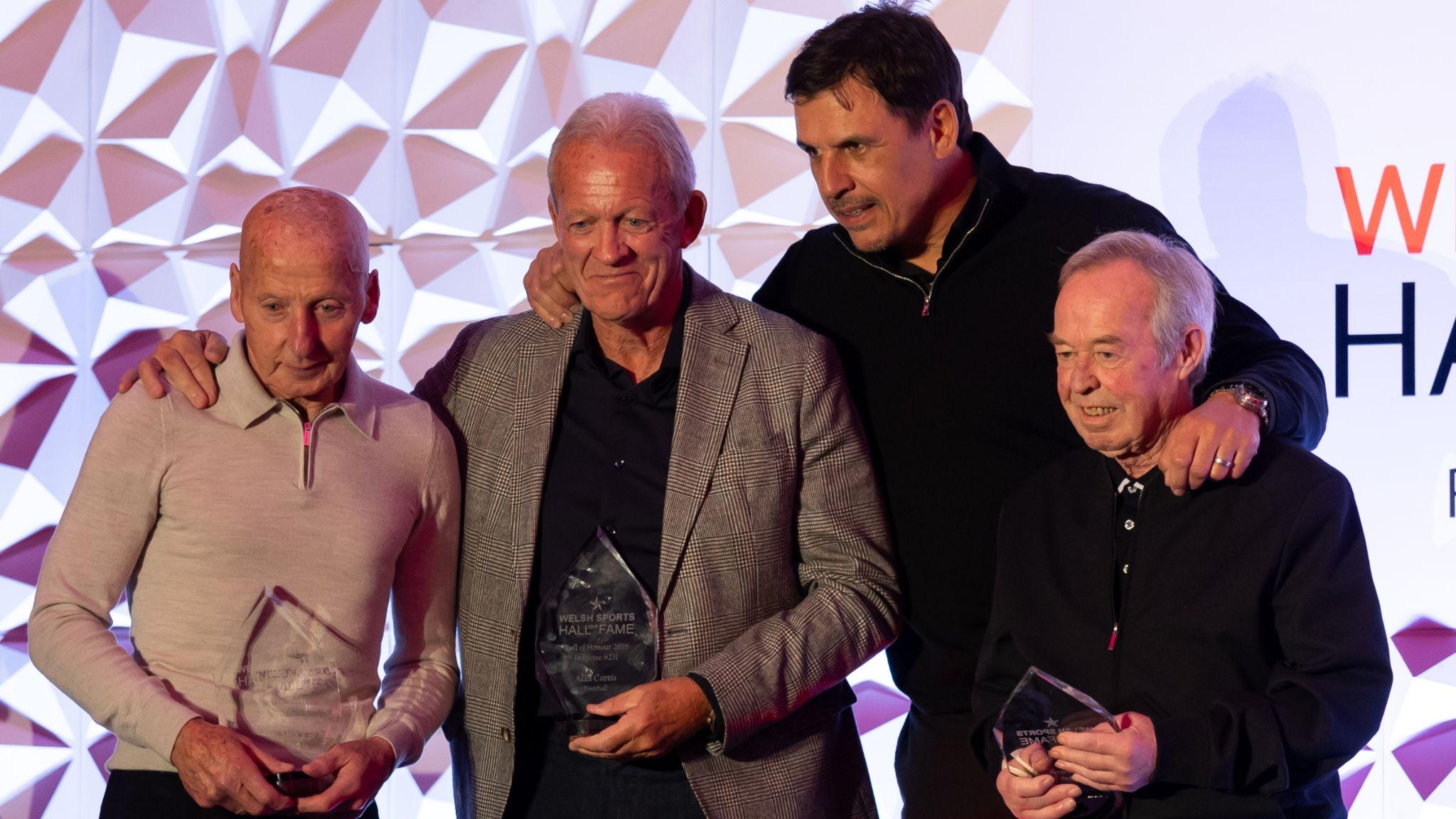 Mickey Thomas, Alan Curtis, Chris Coleman and Brian Flynn