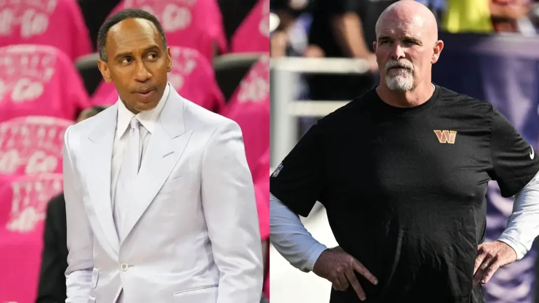 “You will not be head coach of Washington Commanders”: Stephen A. Smith predicts Dan Quinn’s “imminent dismissal” after OT blunder vs. Giants “You will not be head coach of Washington Commanders”: Stephen A. Smith predicts Dan Quinn’s “imminent dismissal” after OT blunder vs. Giants