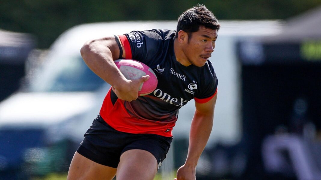 Totoa Auvaa playing Sevens for Saracens