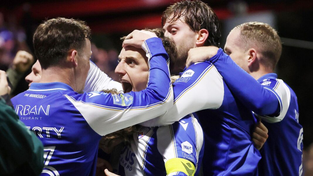 Was game of the season contender a statement from Coleraine? Coleraine celebrate Joel Cooper's winning goal