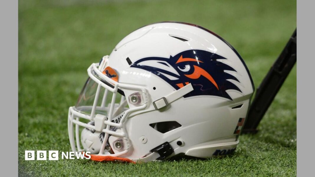 US airman dies as daredevil descent goes wrong before Texas college football game US airman dies as daredevil descent goes wrong before Texas college football game