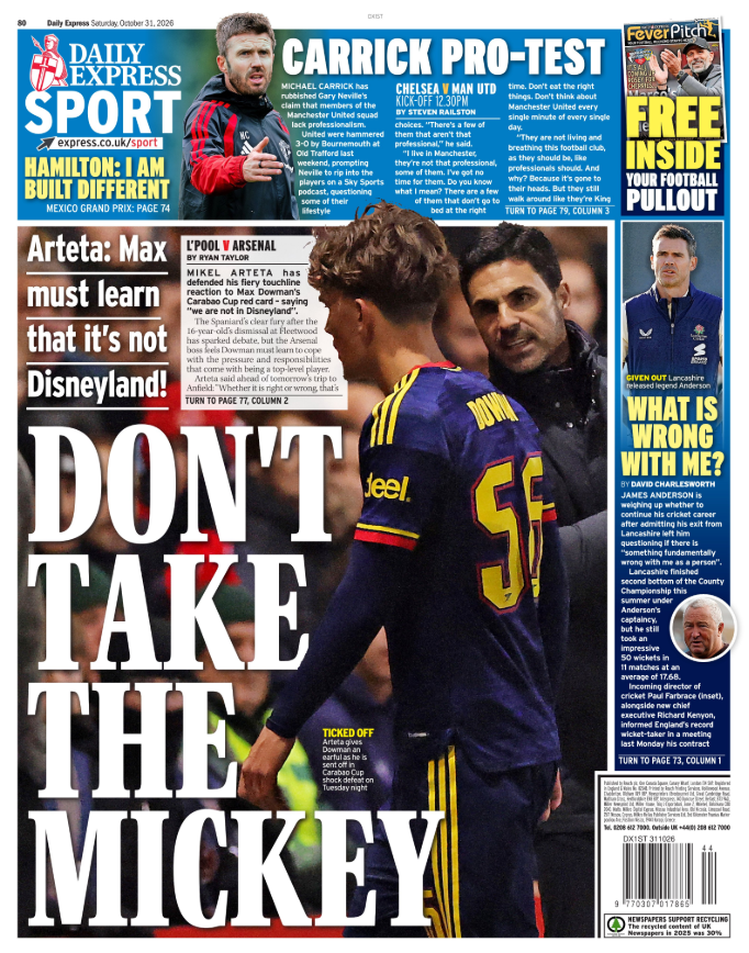 Express back page