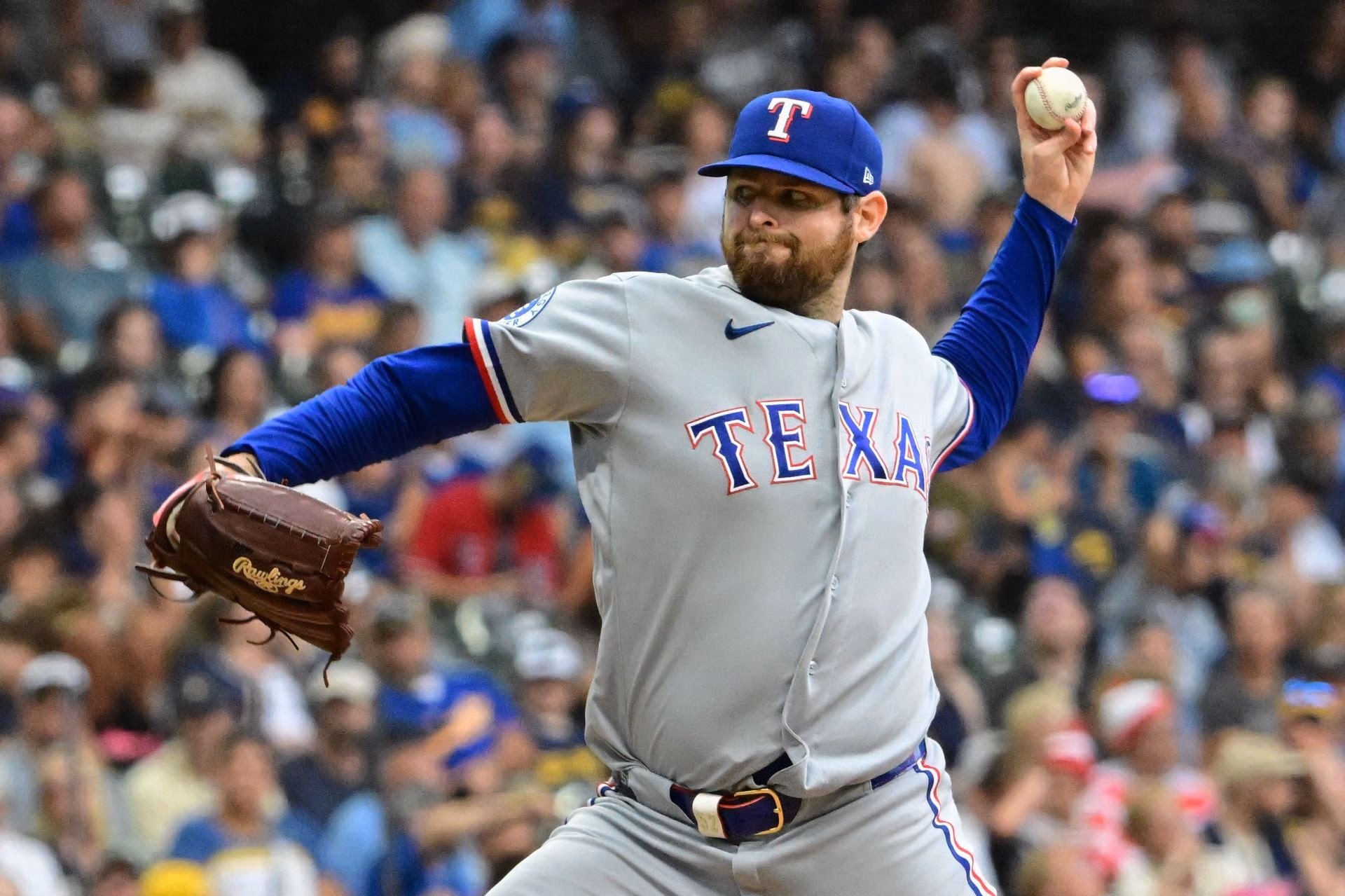 The dependable left-handed starting pitcher was traded away by New York in 2022 and went on to anchor the Texas Rangers' rotation during their historic 2023 World Series championship run. - Source: Imagn