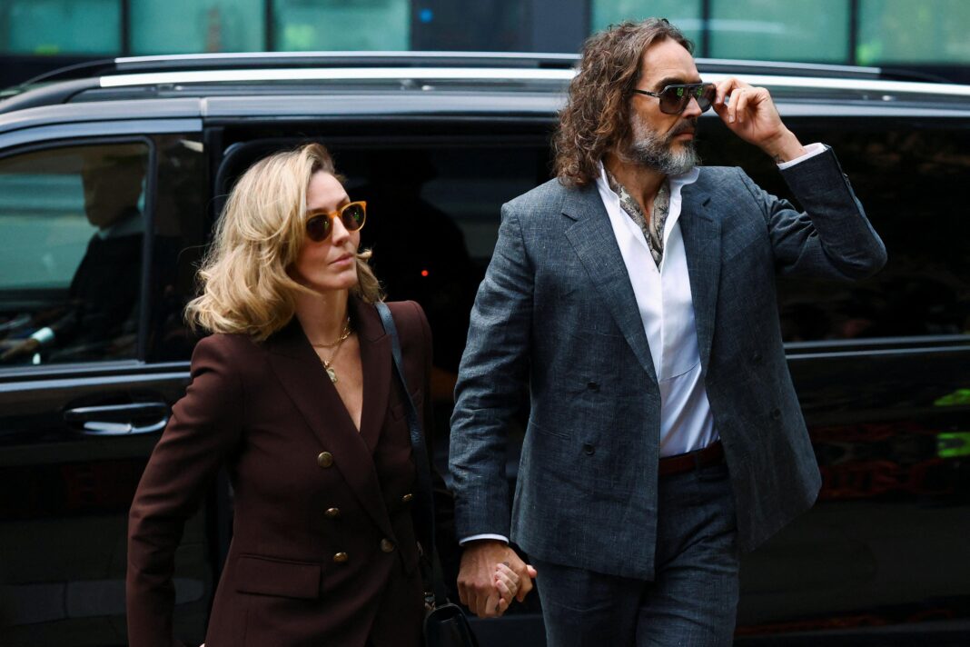 Russell Brand arrives at court for start of rape trial British actor and comedian Russell Brand and his wife Laura Brand arrive at Southwark Crown Court, where he is due to stand trial on charges of rape and sexual assault relating to six women, which he denies, in London, on 12 October 2026.