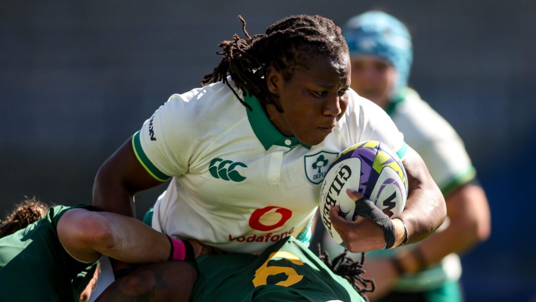 Six-try Ireland beat South Africa in Cape Town Linda Djougang