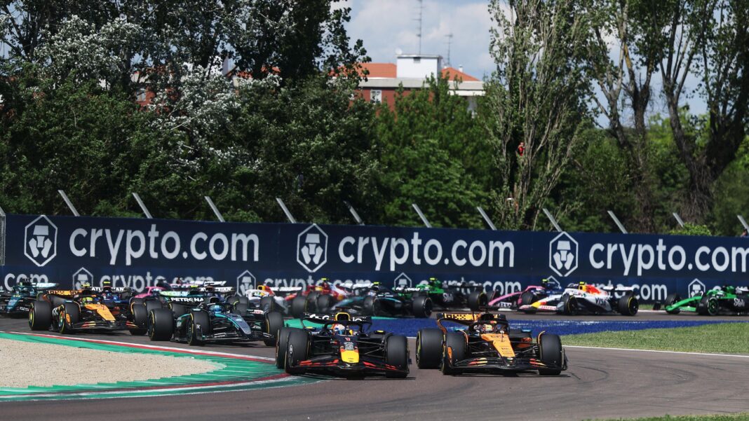 Will Lindblad and Lawson be retained by Racing Bulls? F1 Q&A Red Bull's Max Verstappen passes McLaren's Oscar Piastri to take the lead at the first corner of the 2025 Emilia-Romagna Grand Prix