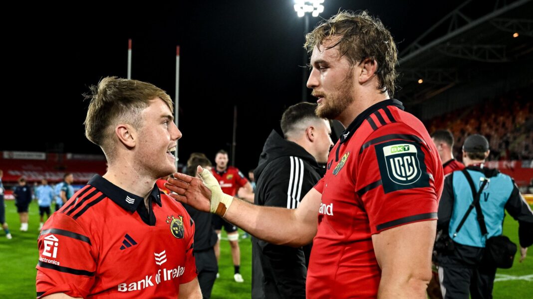 Charlie O'Shea and Gavin Coombes