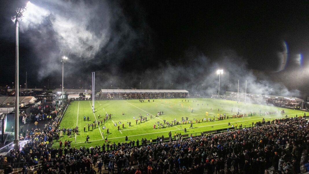 St Helen's before Ospreys against Dragons