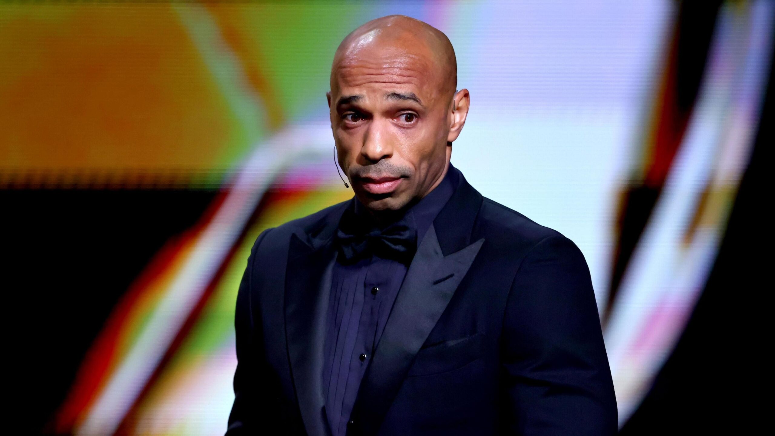 Thierry Henry during the 2026 Ballon d'Or ceremony