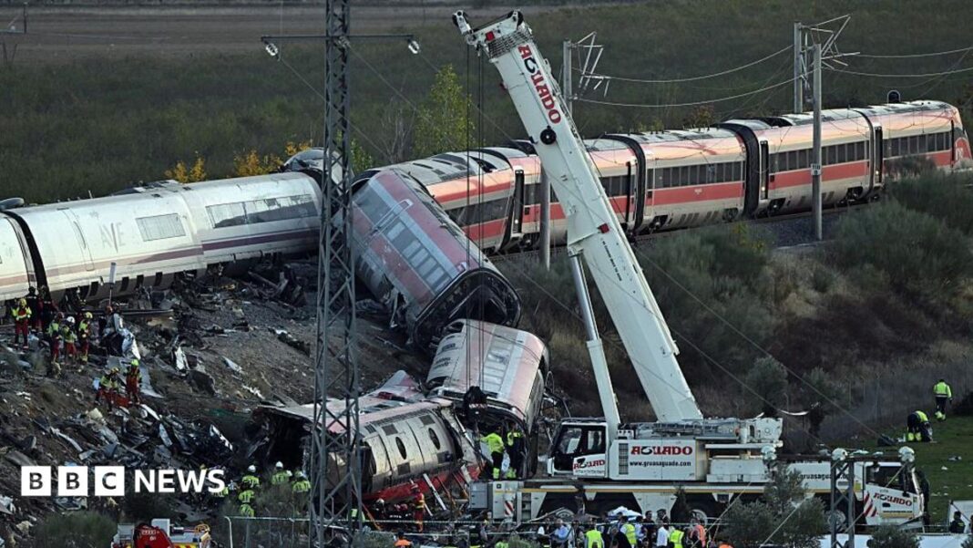 Spain begins three days of mourning after train crash kills dozens Spain begins three days of mourning after train crash kills dozens