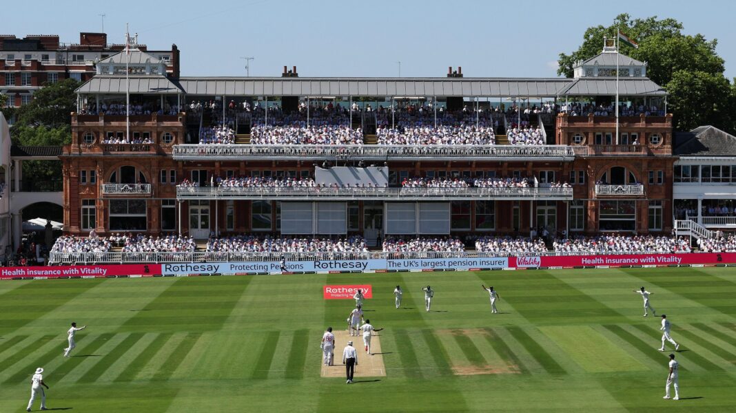 Lord's during England v India Test