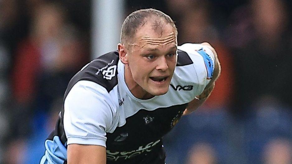 Tommy Wyatt in action for Exeter